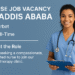 Nursing vacancy Addis Ababa